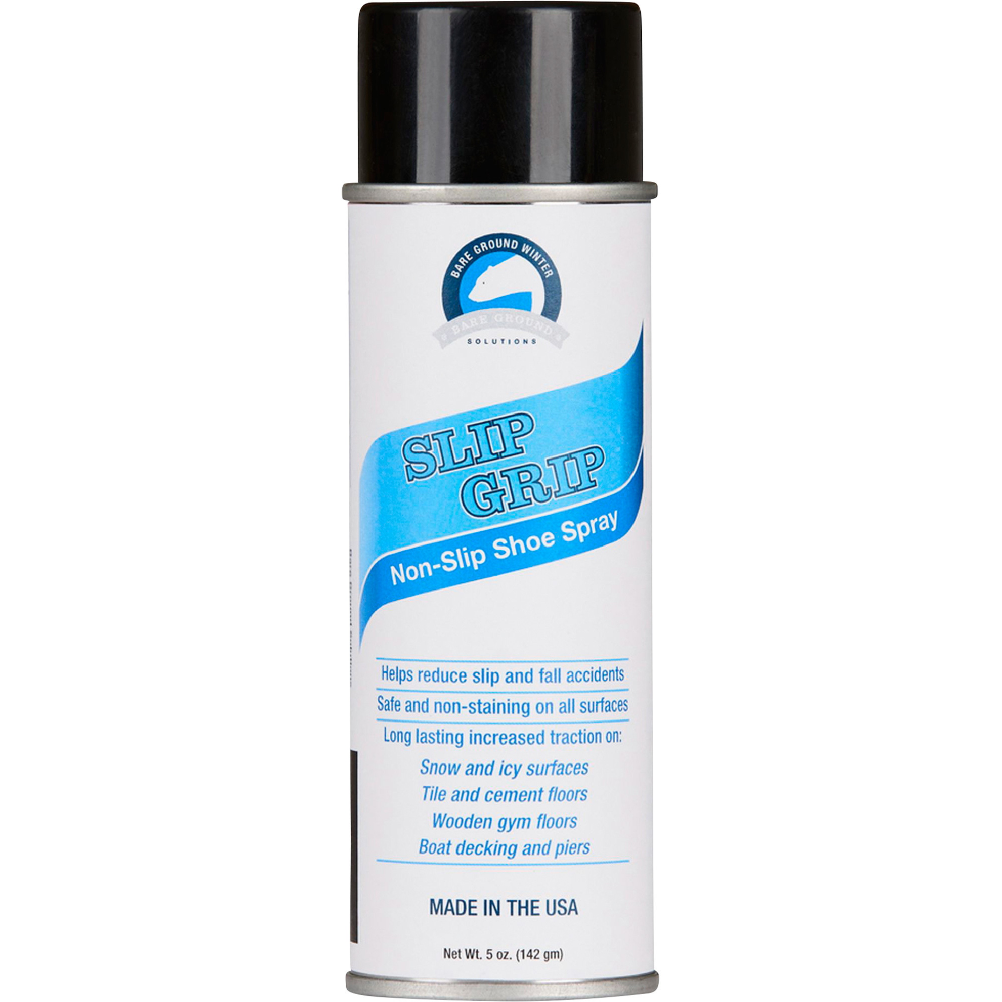 Bare Ground Slip Grip Non-Slip Shoe Spray, 5-Oz. Can, Model# BGSG-1